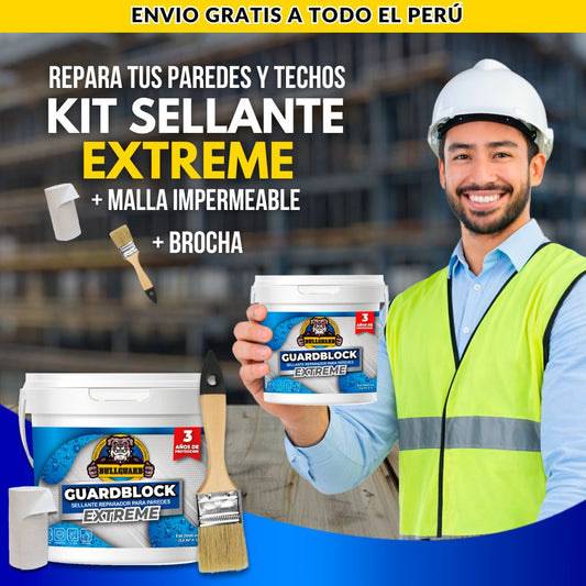 KIT SELLANTE EXTREME PROFESIONAL + BROCHA + MALLA T6